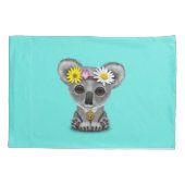 Housse D'oreillers Hippie mignonne de koala de bébé (Dos)