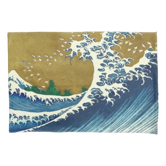 Housse D'oreillers Hokusai (devant)