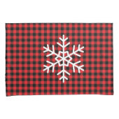 Housse D'oreillers Holiday Buffalo Plaid Pillowcase Pair (devant-Droit)