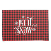 Housse D'oreillers Holiday Buffalo Plaid Pillowcase Pair (devant-Droit)