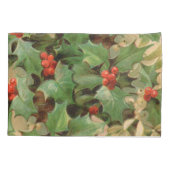 Housse D'oreillers Holly Tree Noël Vintage (Dos)