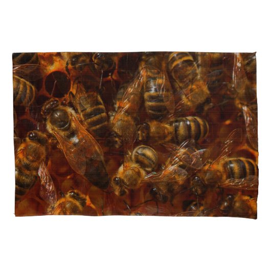 HOUSSE D'OREILLERS HONEYBEES 7 (devant)