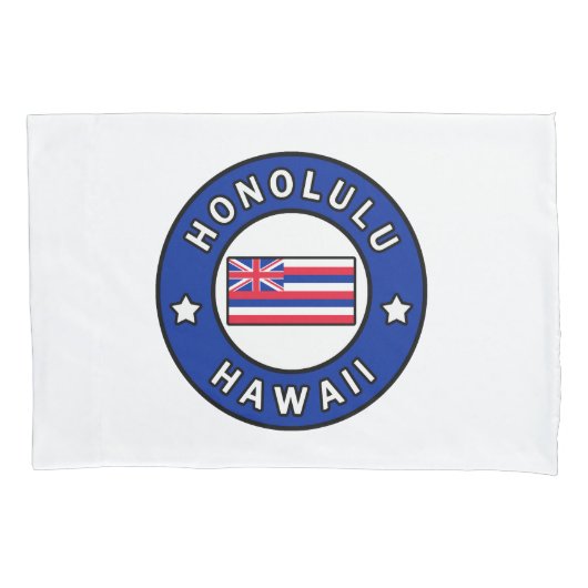 Housse D'oreillers Honolulu Hawaii (devant)