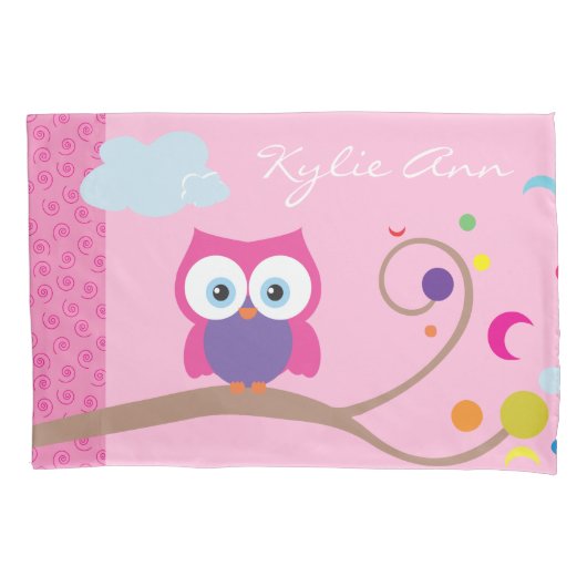 Housse D'oreillers Hoot Owl Faune Bois Animaux (devant)