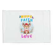 Housse D'oreillers Hope Faith Love (Dos-Droit)