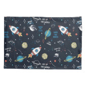 Housse D'oreillers Hors de ce Motif spatial mondial (Dos)