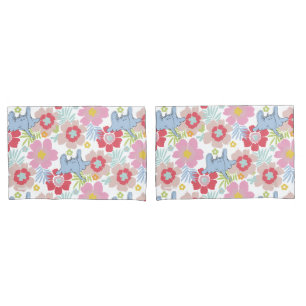 Housse D'oreillers Horton Hears A Who Motif Fleur Pastel