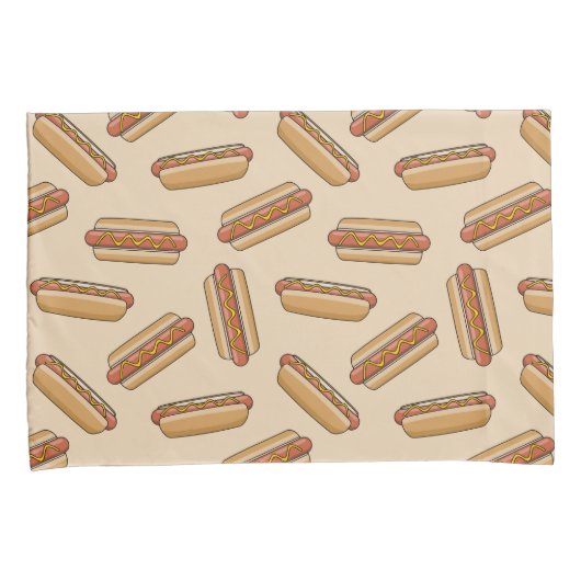 Housse D'oreillers Hot dog (devant-Droit)