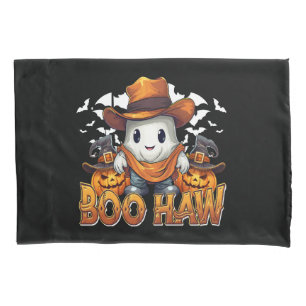 Housse D'oreillers Hou Hou Halloween occidental vintage fantôme drôle