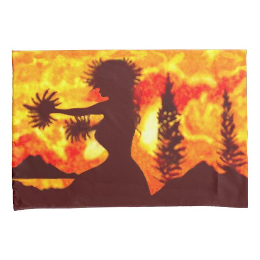 Housse D'oreillers Hula Dancer  (devant-Droit)
