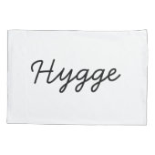 Housse D'oreillers Hygge Black Elegant (Dos)