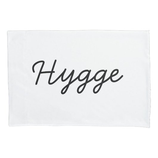 Housse D'oreillers Hygge Black Elegant (devant)