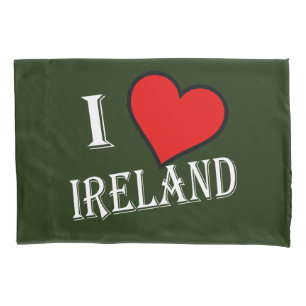 Housse D'oreillers I Heart Ireland en poids pccnt