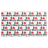 Housse D'oreillers I Heart Sharts (devant-Droit)