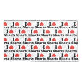 Housse D'oreillers I Heart Sharts (Dos-gauche)