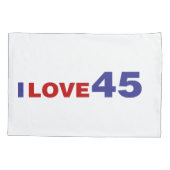 Housse D'oreillers I Love 45 (Dos)