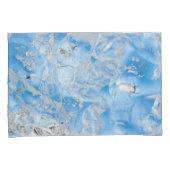 Housse D'oreillers Iceberg bleu cool (devant-Droit)