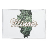 Housse D'oreillers Illinois (Dos)
