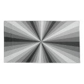 Housse D'oreillers Illusion optique Coque Coussin noir (Dos)