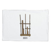 Housse D'oreillers Illustration Angkpoumon (Dos)