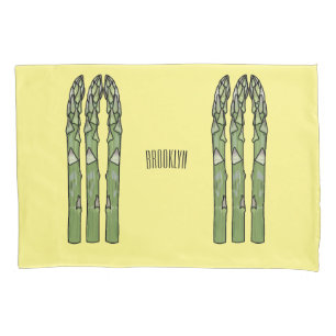 Housse D'oreillers Illustration d'Asparagus