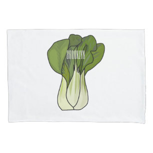 Housse D'oreillers Illustration de Bok choy