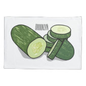 Housse D'oreillers Illustration de combre (Dos)