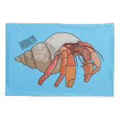 Housse D'oreillers Illustration de crabe ermite (Dos)