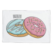 Housse D'oreillers Illustration de Donut (Dos)