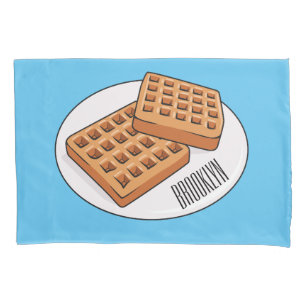Housse D'oreillers Illustration de gaufre