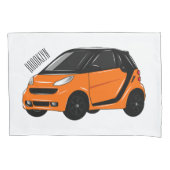 Housse D'oreillers Illustration de micro-voiture (devant)
