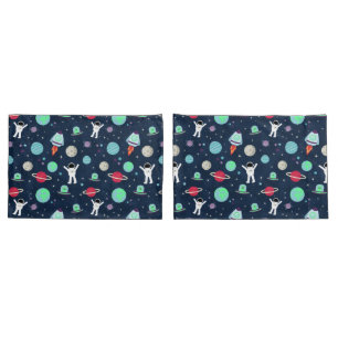 Housse D'oreillers Illustration de motif spatial