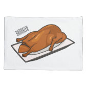 Housse D'oreillers Illustration de Peking duck (Dos)