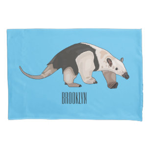 Housse D'oreillers Illustration de Tamandua