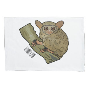 Housse D'oreillers Illustration de Tarsier