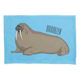 Housse D'oreillers Illustration de Walrus