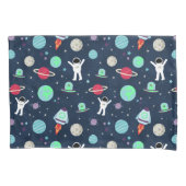 Housse D'oreillers Illustration du Motif spatial (devant-gauche)