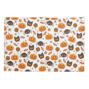 Housse D'oreillers Illustration mignonne de motif de Halloween