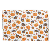 Housse D'oreillers Illustration mignonne de motif de Halloween (devant)