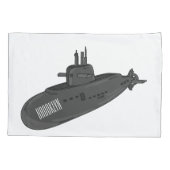 Housse D'oreillers Illustration sous-marine (Dos)