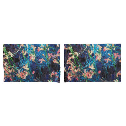 Housse D'oreillers Imaginaire floral Abstrait (devant-Set)