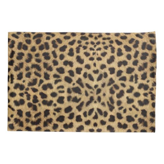 Housse D'oreillers Impression Cheetah (Dos)