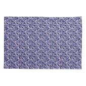 Housse D'oreillers Impression d'animal abstrait violet (Dos-gauche)