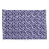 Housse D'oreillers Impression d'animal abstrait violet (Dos-Droit)