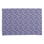 Housse D'oreillers Impression d'animal abstrait violet (devant-Droit)