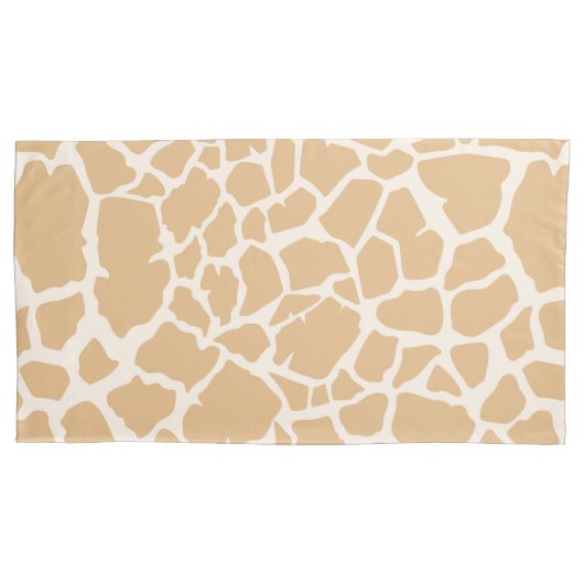 Housse D'oreillers Impression de girafe (devant)