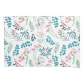 Housse D'oreillers Impression florale moderne (devant)