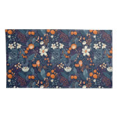 Housse D'oreillers Impression florale scandinave (Dos-Droit)