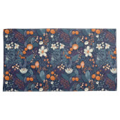 Housse D'oreillers Impression florale scandinave (devant-Droit)