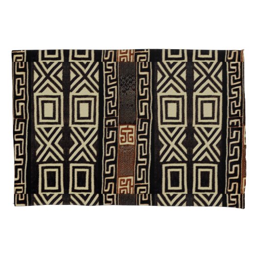 Housse D'oreillers Impression Tribal Africaine (devant)